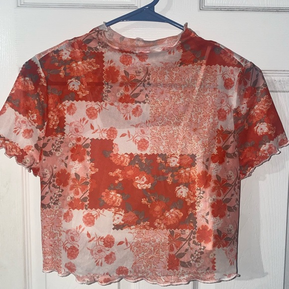 Mesh Top With Built In Tank Top - Picture 2 of 2